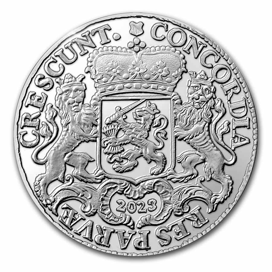 2023 Netherlands 1 oz Proof Silver Ducaton Rider (w/Delft Box) | eBay